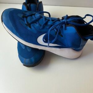 Blue Nike Athletic Shoes